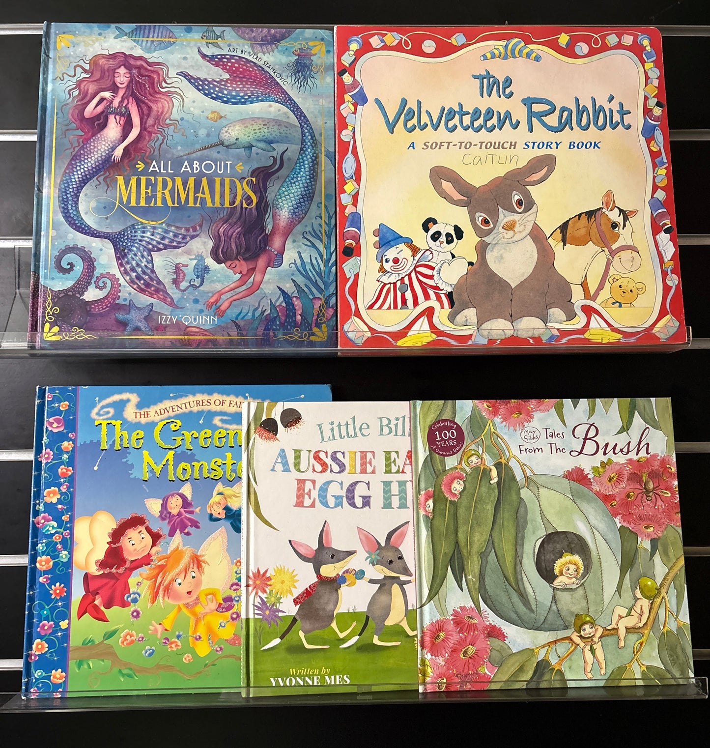 HARDCOVER PICTURE BOOKS Assorted Titles Bundle of 5 (min. Fair condition)
