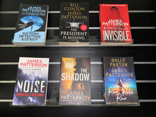 PATTERSON, James - Bundle of 6 - Assorted Standalone Thriller Titles (Min. good condition)