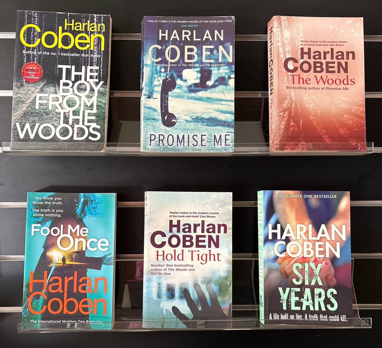 COBEN, Harlan Assorted Standalone Titles Bundle of 6 (Min. Fair condition)