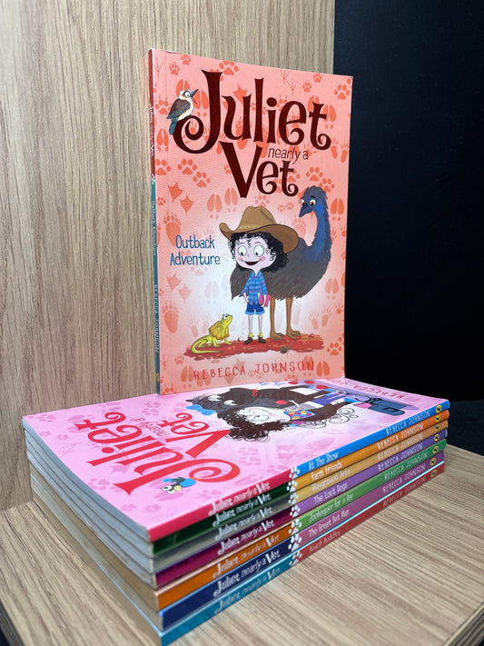 JOHNSON, Rebecca 'Juliet Nearly A Vet' Assorted titles Bundle of 8 (Min. fair condition)