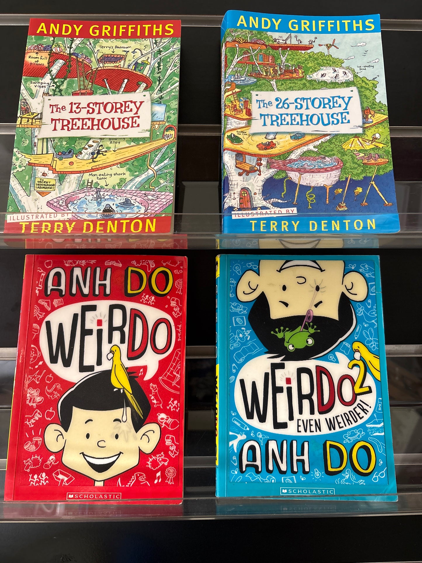 DO, Anh / GRIFFITHS, Andy + DENTON, Terry 'Weirdo' #1-2 and 'Treehouse' # 1-2 Bundle of 4 (Min. fair condition)