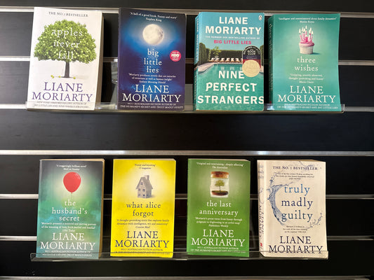 MORTIARTY, Liane - Bundle of 8 - Assorted Standalone Titles (Min. fair condition)