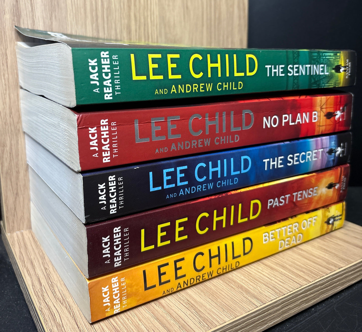 CHILD, Lee 'Jack Reacher' Series Assorted Titles Bundle of 5 (Min fair condition)