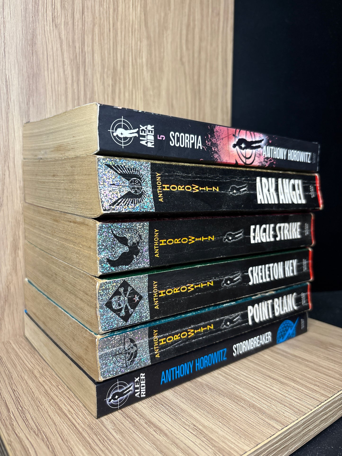HOROWITZ, Anthony 'Alex Rider' Series Books #1-5 Bundle of 5 (Min. fair condition)