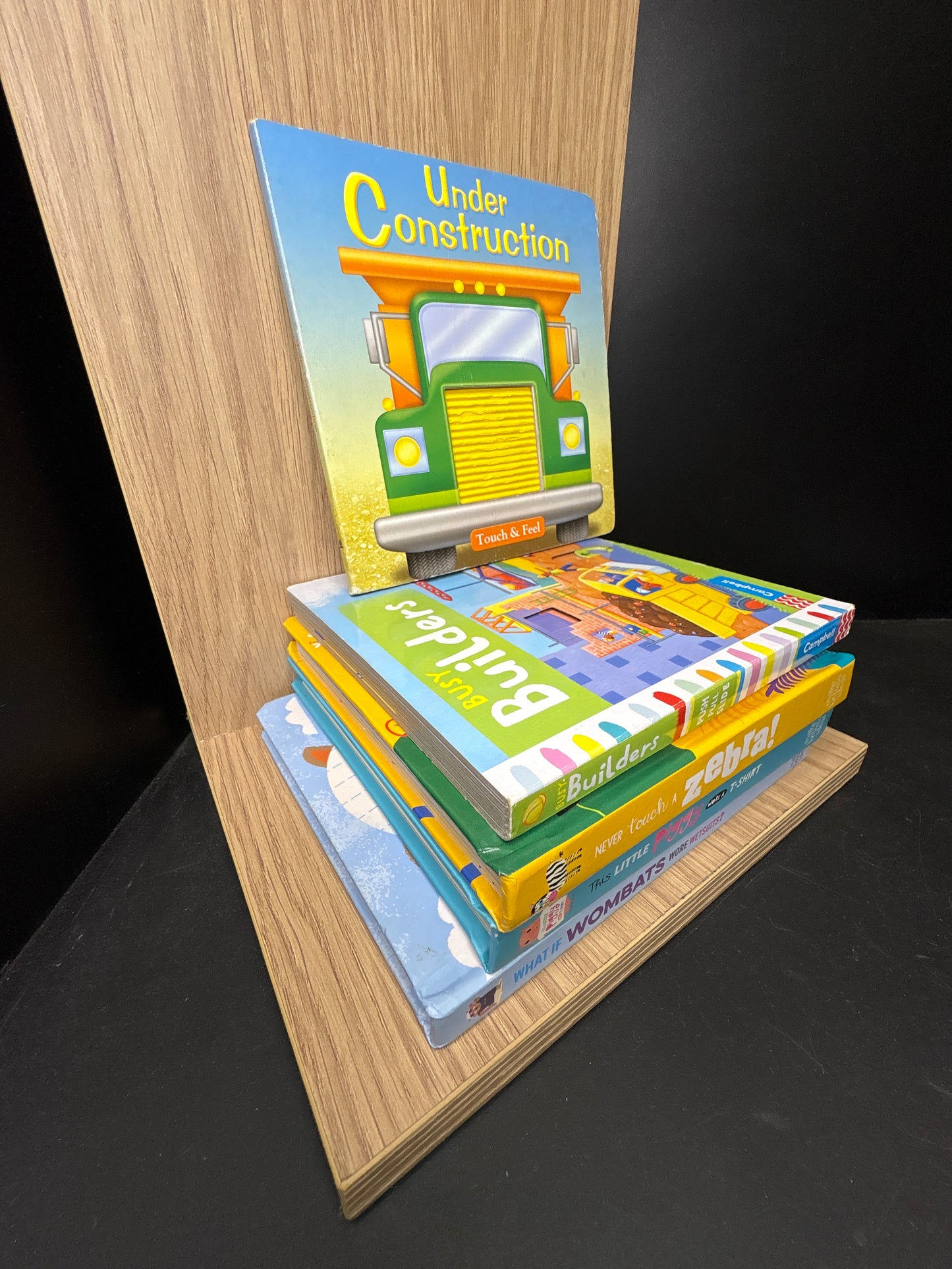 TOUCH AND FEEL Board Books - Bundle of 5 Interactive Titles (Min. good condition)