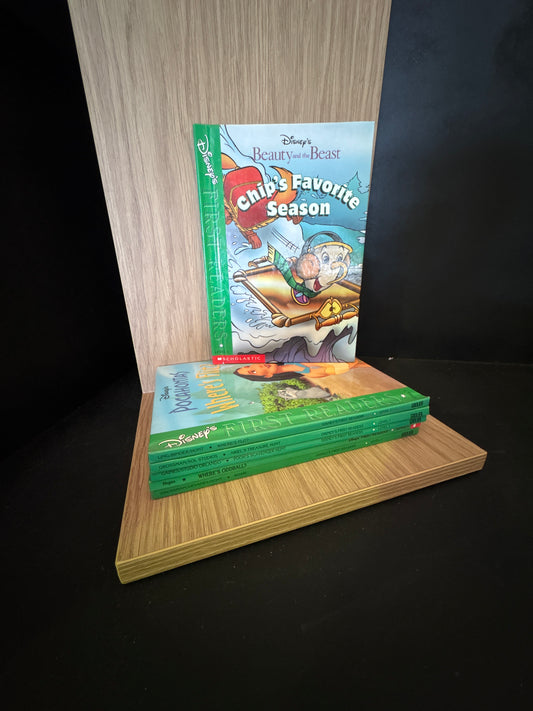 DISNEY First Readers - Bundle of 6 - Level 1 (Min. Good condition)