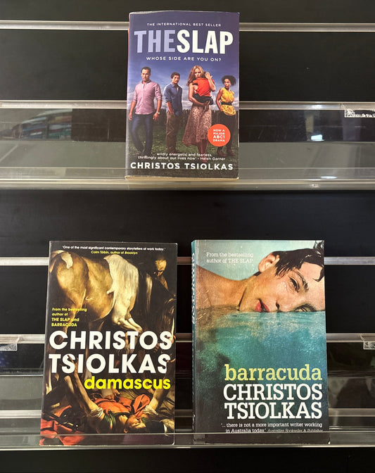 TSIOLKAS, Christos: Bundle of 3 Selected Titles (Min. Good Condition)