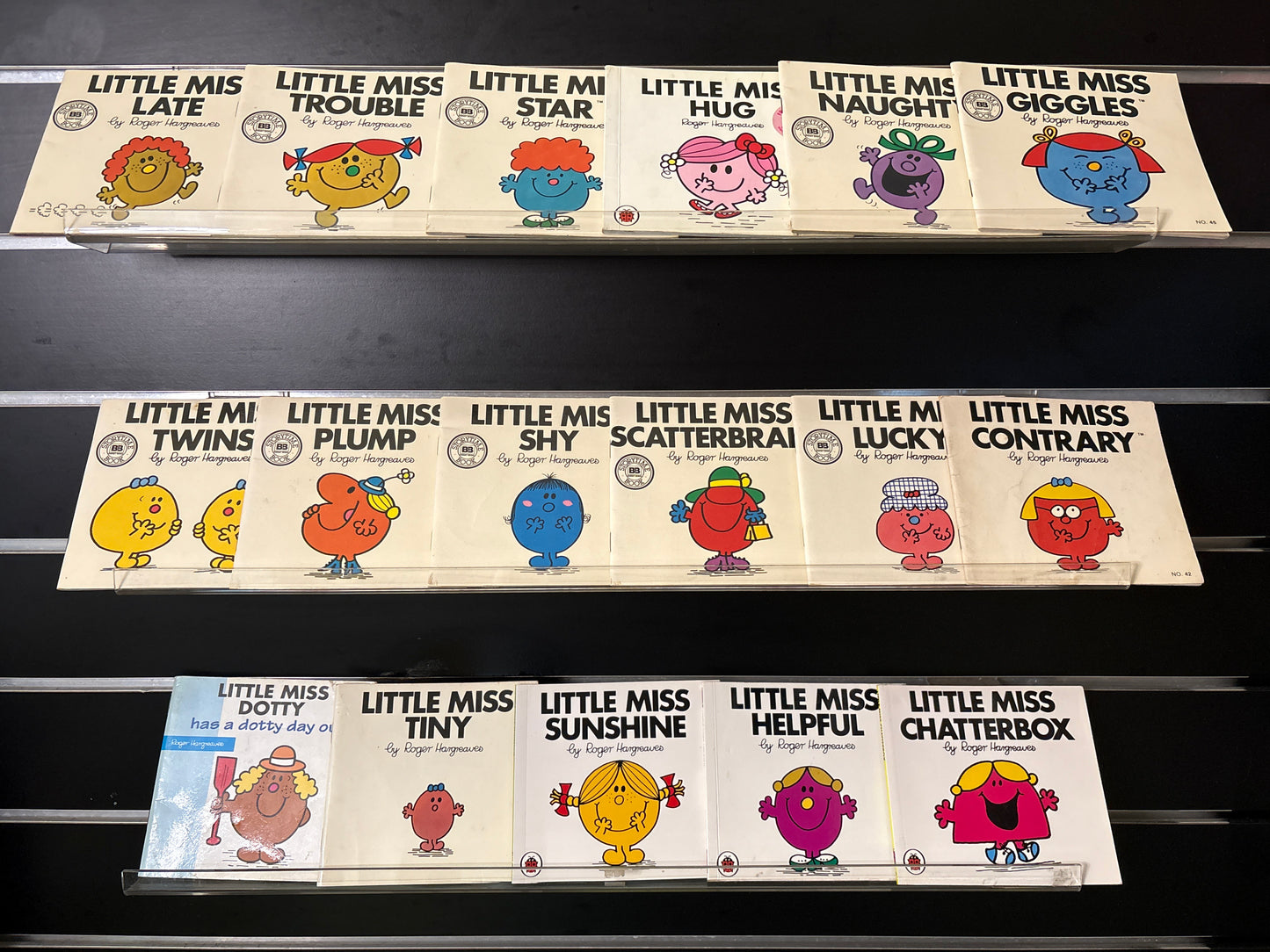 HARGREAVES, Roger 'Little Miss' Assorted Standalone Titles Bundle of 17 (Min. fair condition)