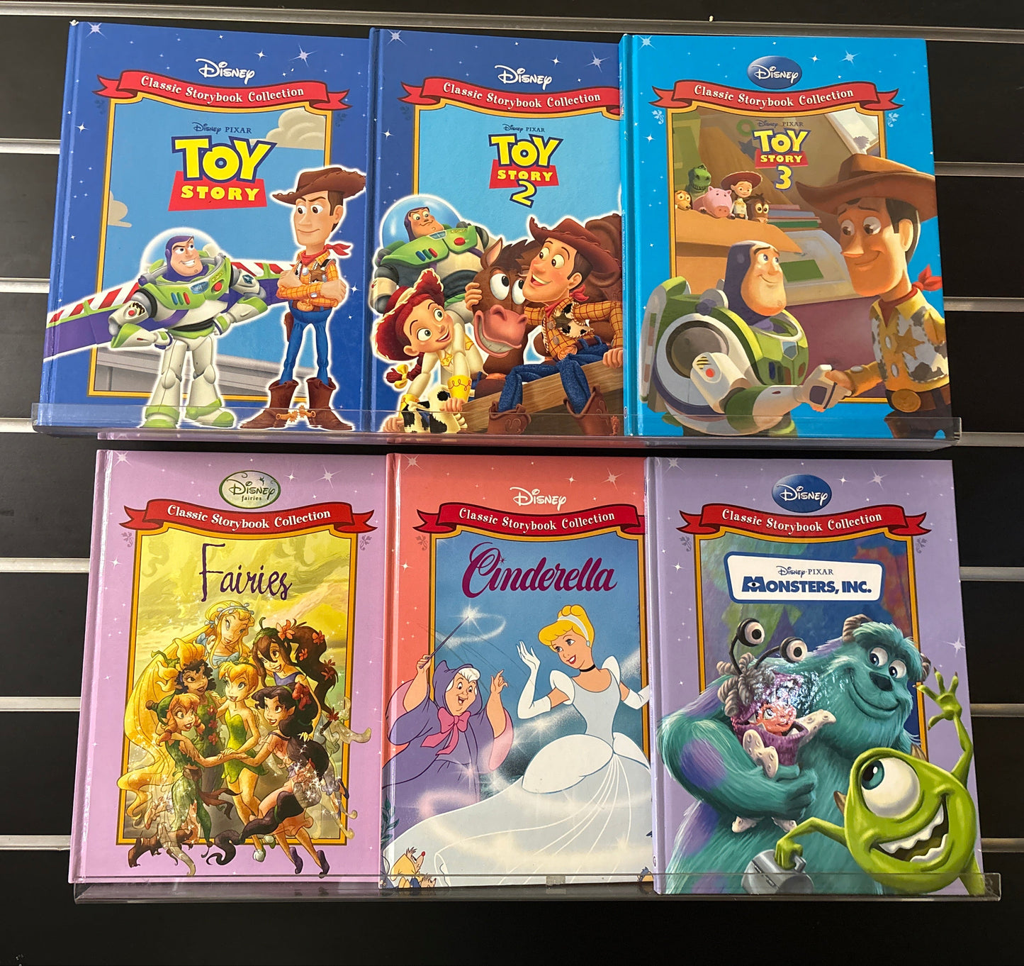 DISNEY Classic Storybooks - Bundle of 6 - Assorted Stories (Min. very good condition)