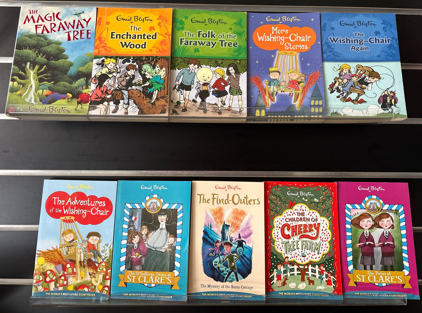 BLYTON, Enid Assorted Classic Titles Bundle of 10 (Min. Fair condition)