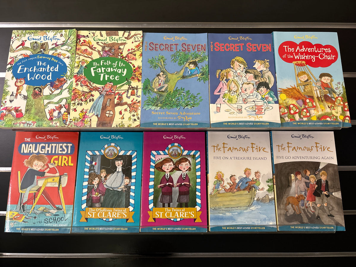 BLYTON, Enid Assorted Standalone Titles Bundle of 10 (Min. fair condition)