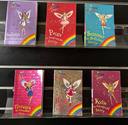 MEADOWS, Daisy ‘Rainbow Magic Fairies’ Series 6 Assorted Standalone Titles (Min. fair condition)