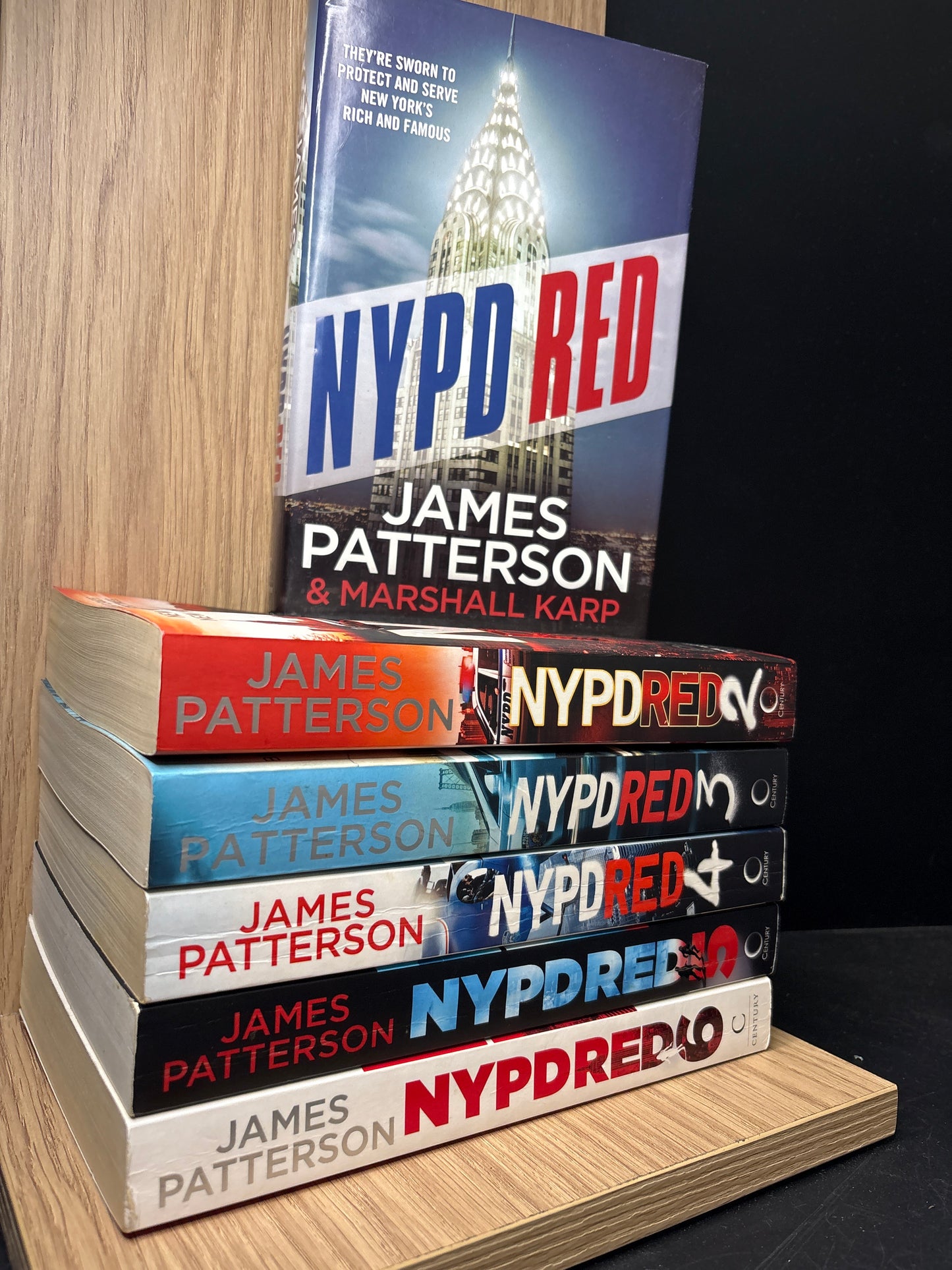 PATTERSON, James: 'NYPD' Series - Bundle of 6 Titles #1-6 (Min. fair condition)