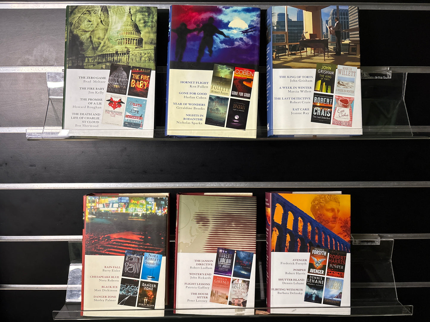 READER'S DIGEST 'Select Editions' 4-in-1 Condensed Stories Bundle of 6 (Min. fair condition)