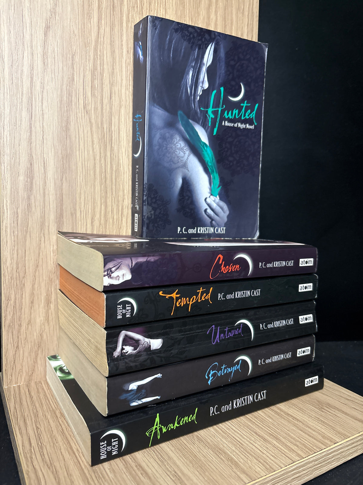 CAST, P.C and Kristin 'House of Night' Assorted Titles Bundle of 6 (Min. fair condition)