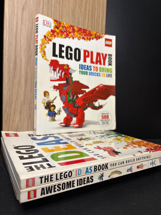 LEGO IDEAS Assorted Standalone Titles Bundle of 3 (Min. fair condition)