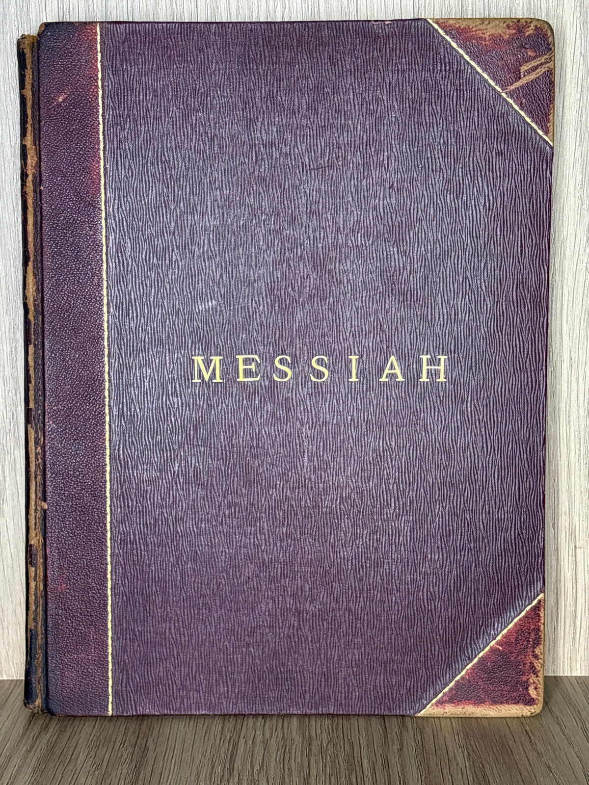 Circa 1875 – George Frideric circa 1875 Handel – Messiah: A Sacred Oratorio – Tonic Sol-Fa Pianoforte Score