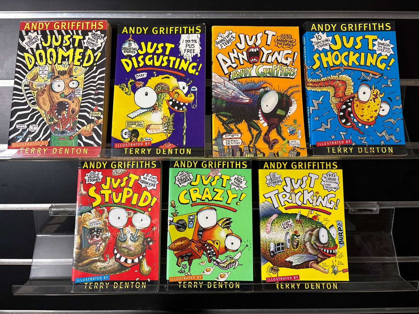 GRIFFITHS, Andy 'Just' Standalone Titles Bundle of 7 (Min. Fair condition)