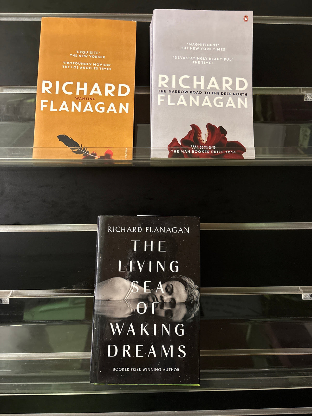 FLANAGAN, Richard Assorted Titles Bundle of 3 (Min. fair condition)