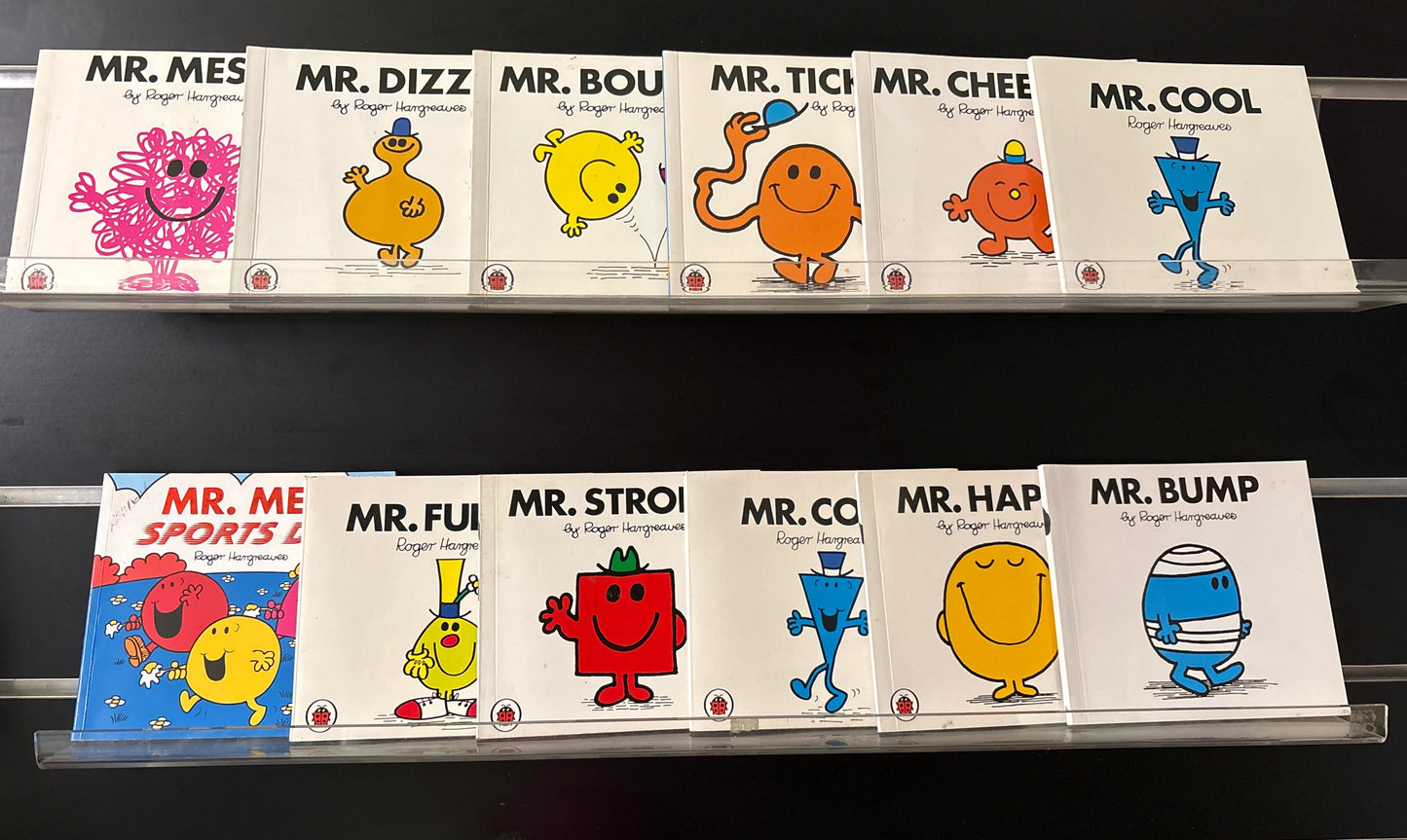 HARGREAVES, Roger 'Mr Men' Series Assorted Titles Bundle of 12 (Min. fair condition)