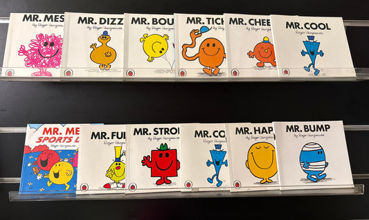 HARGREAVES, Roger 'Mr Men' Series Assorted Titles Bundle of 12 (Min. fair condition)