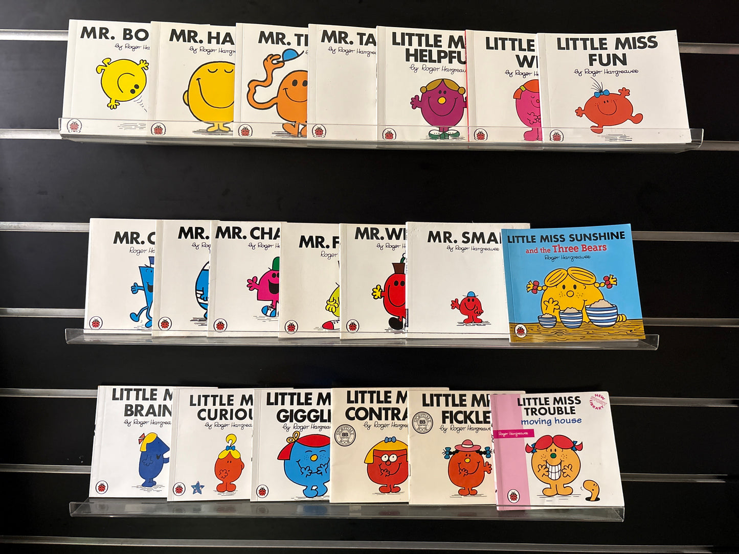 HARGREAVES, Roger 'Mr Men' & 'Little Miss' Series - Bundle of 20 Assorted Titles (Min. fair condition)