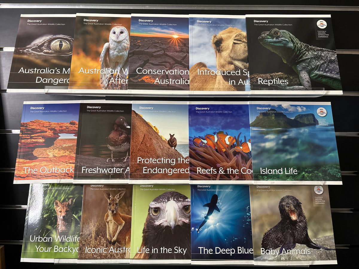 DISCOVERY'S 'The Great Australian Wildlife Collection' Full Set Bundle of 15 (Min. As New Condition)