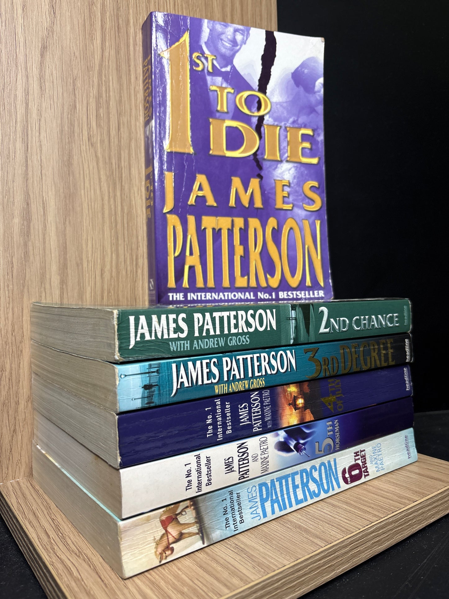 PATTERSON, James 'Women's Murder Club' Books #1-6 (Min. fair condition)