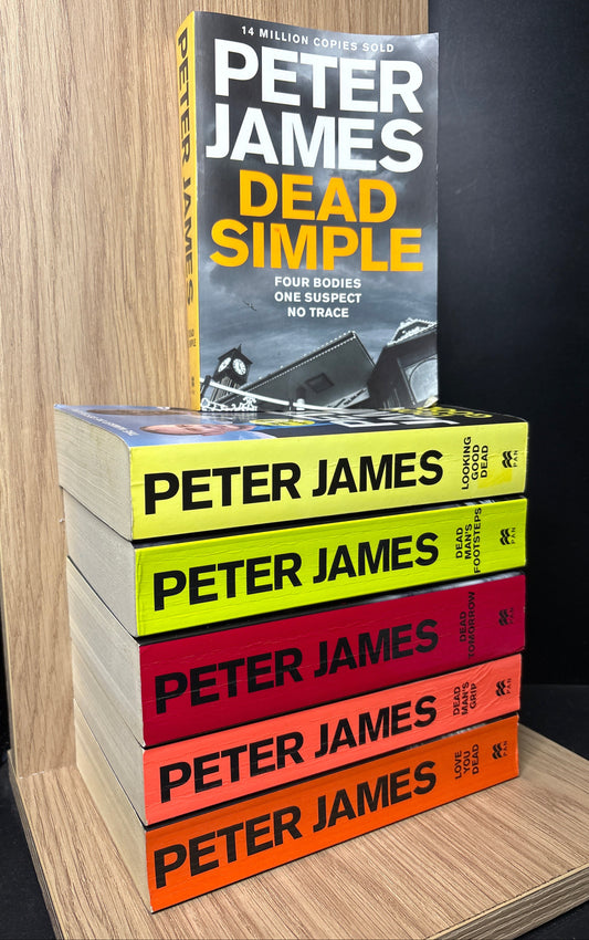 JAMES, Peter 'Roy Grace' Series Assorted Titles Bundle of 6 (min. good condition)
