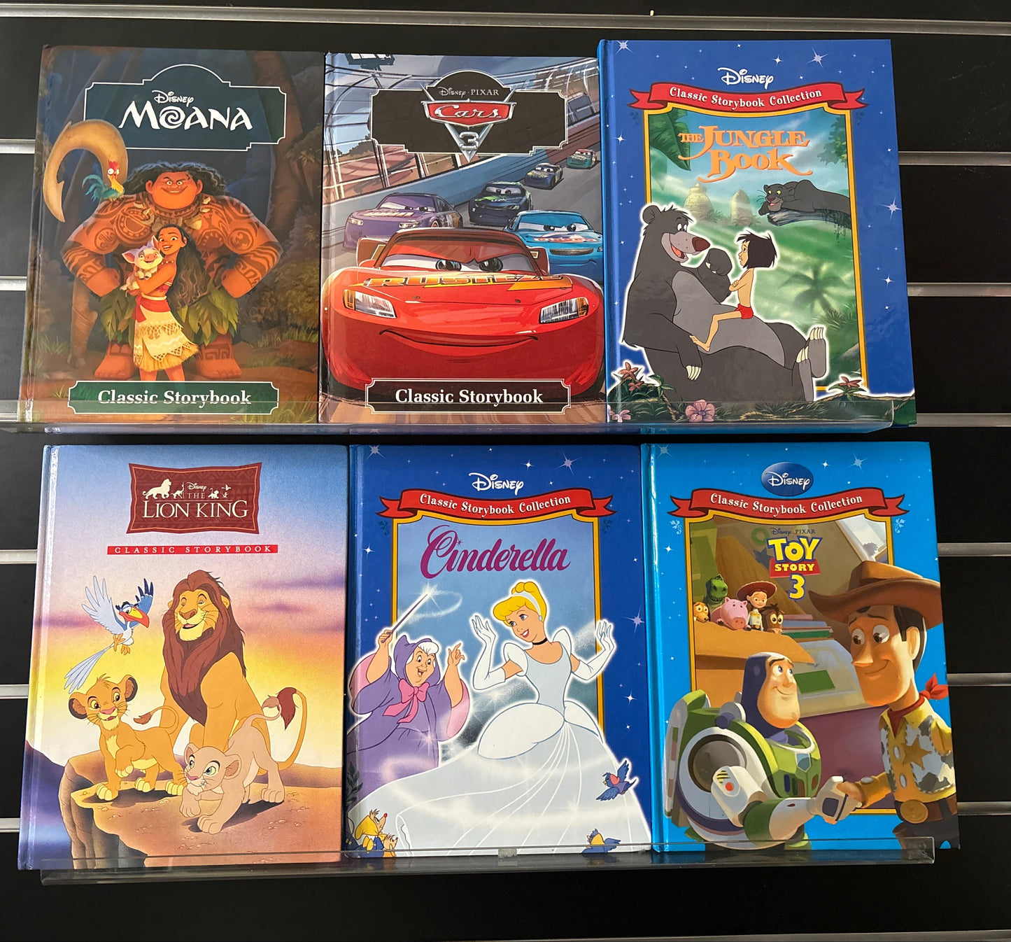 DISNEY Classic Storybooks - Bundle of 6 - Assorted Stories (Min. good condition)