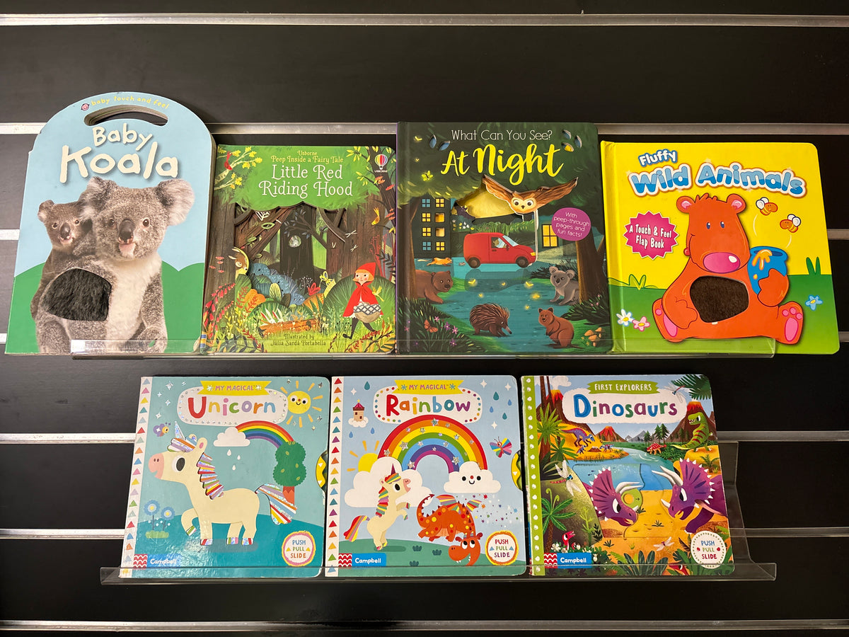 BOARD BOOKS Assorted Standalone Titles Bundle of 7 (Min. good condition)