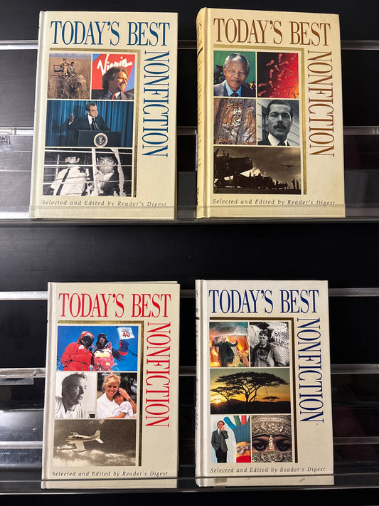 READER'S DIGEST 'Today's Best Nonfiction' 4-in-1 Bundle of 4 (Min. good condition)