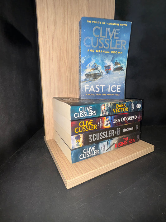 CUSSLER, Clive - Bundle of 5 - Assorted Titles in Numa Files series (Min. fair condition)