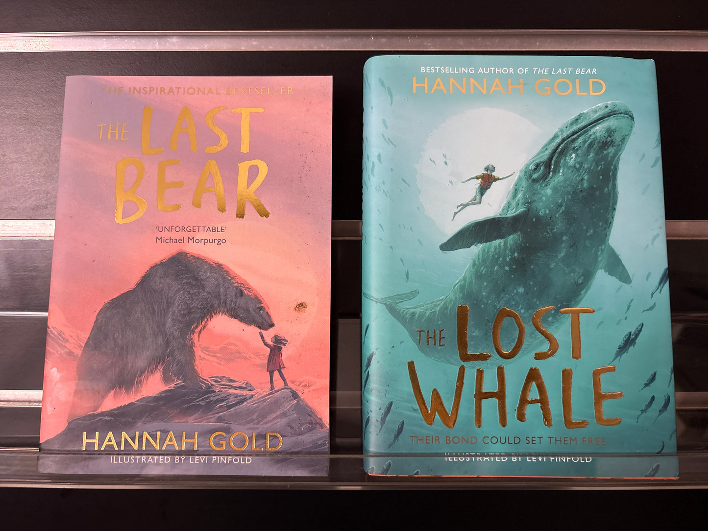 GOLD, Hannah Standalone Titles Bundle of 2 'The Last Bear' + 'The Lost Whale' (Min. good condition) (Copy)