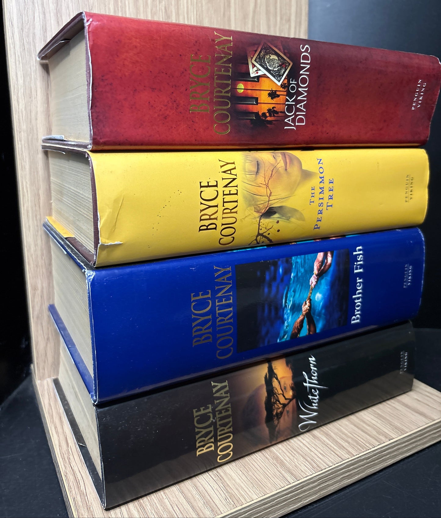 COURTNEY, Bryce Assorted Standalone Titles Bundle of 4 (Min. fair condition)