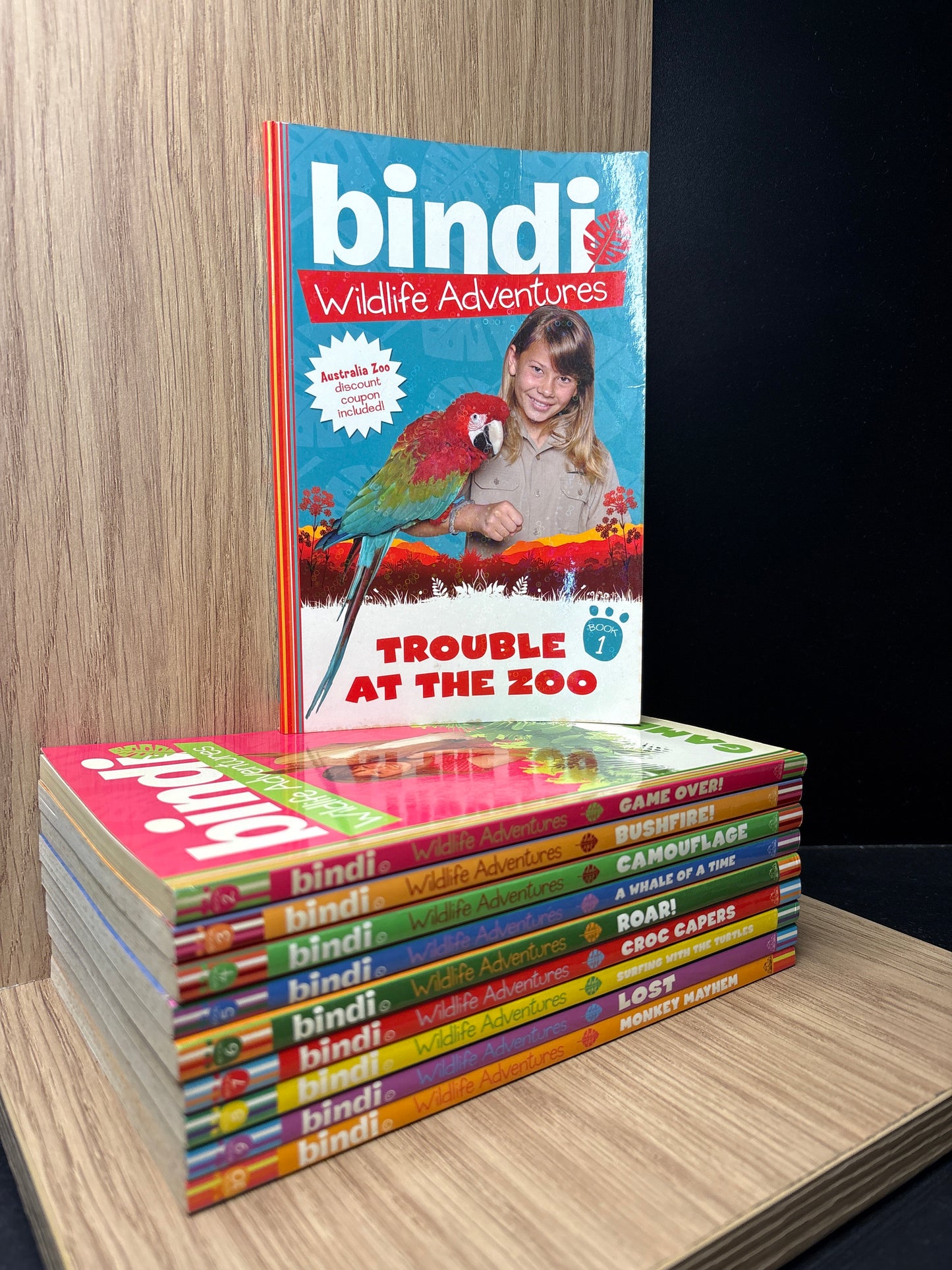 BINDI WILDLIFE ADVENTURES Assorted Titles Bundle of 10 (Min. fair condition)