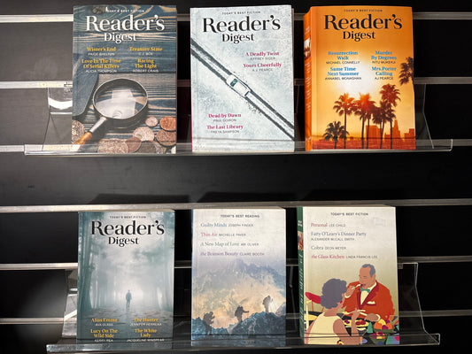 READER'S DIGEST 'Select Editions' 4-in-1 Condensed Stories Bundle of 6 (Min. good condition)
