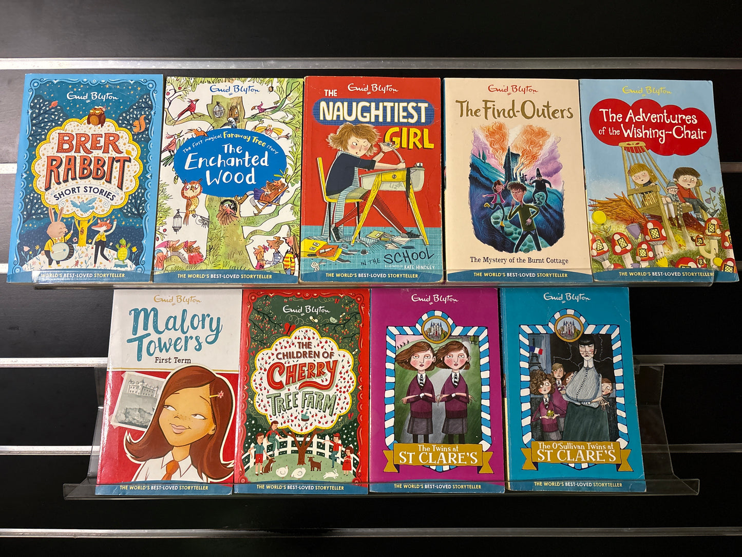 BLYTON, Enid Assorted Standalone Titles Bundle of 9 (Min. fair condition)