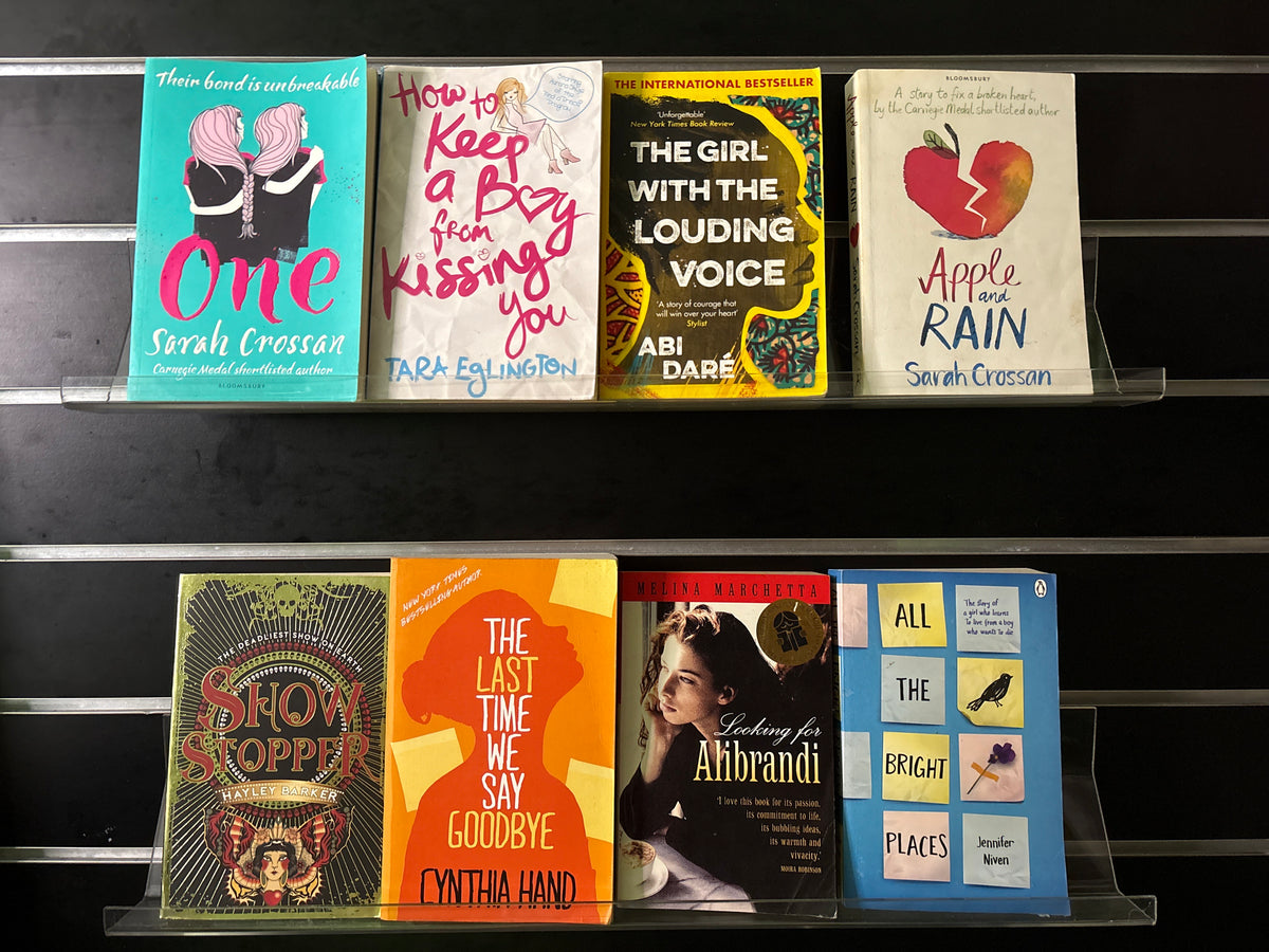 Young Adult Contemporary Assorted Titles by Various Authors Bundle of 8 (Min. fair condition)