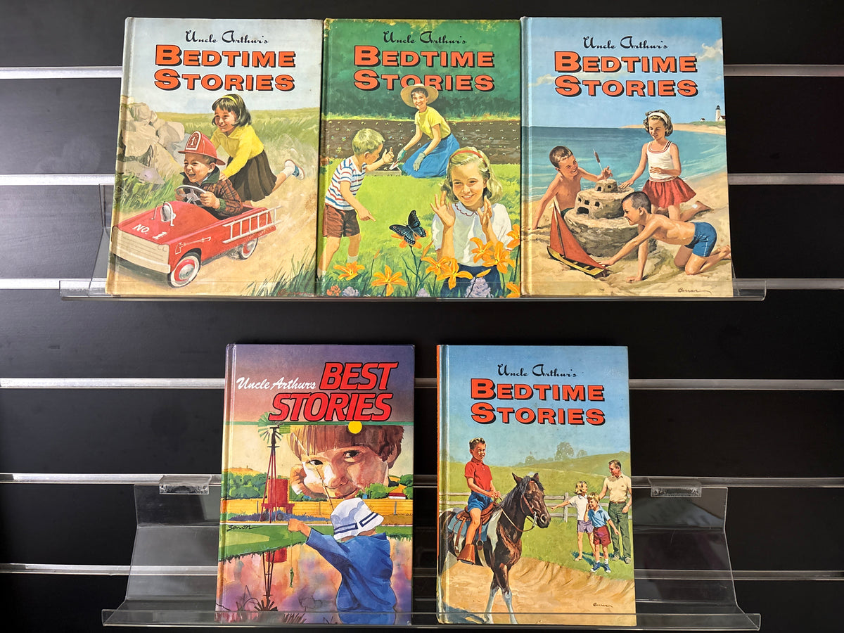 MAXWELL, Arthur S. 'Uncle Arthur's Bedtime Stories' Books #5-8 + Bonus 'Uncle Arthur's Best Stories' Bundle of 5 (Min. fair condition)