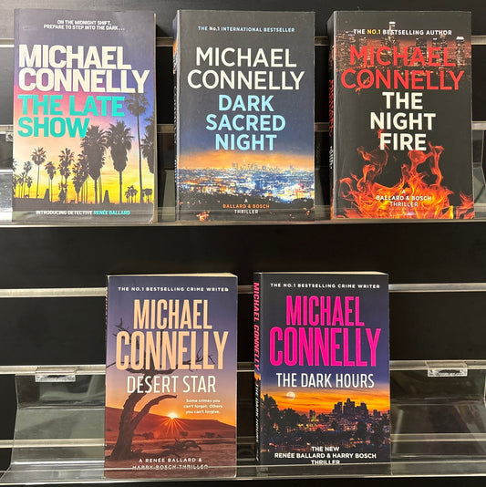 CONNELLY, Michael 'Ballard and Bosch' Series, Titles #1 - 5 Bundle of 5 (Min. fair condition)