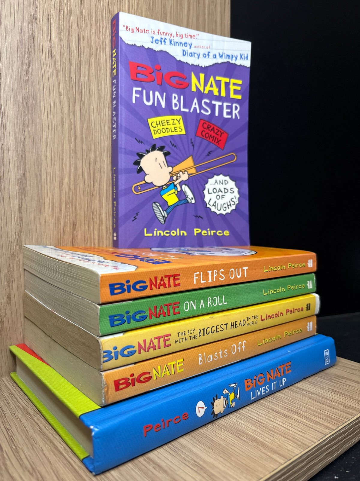 PEIRCE, Lincoln 'Big Nate' Assorted Standalone Titles Bundle of 6 (Min. good condition)