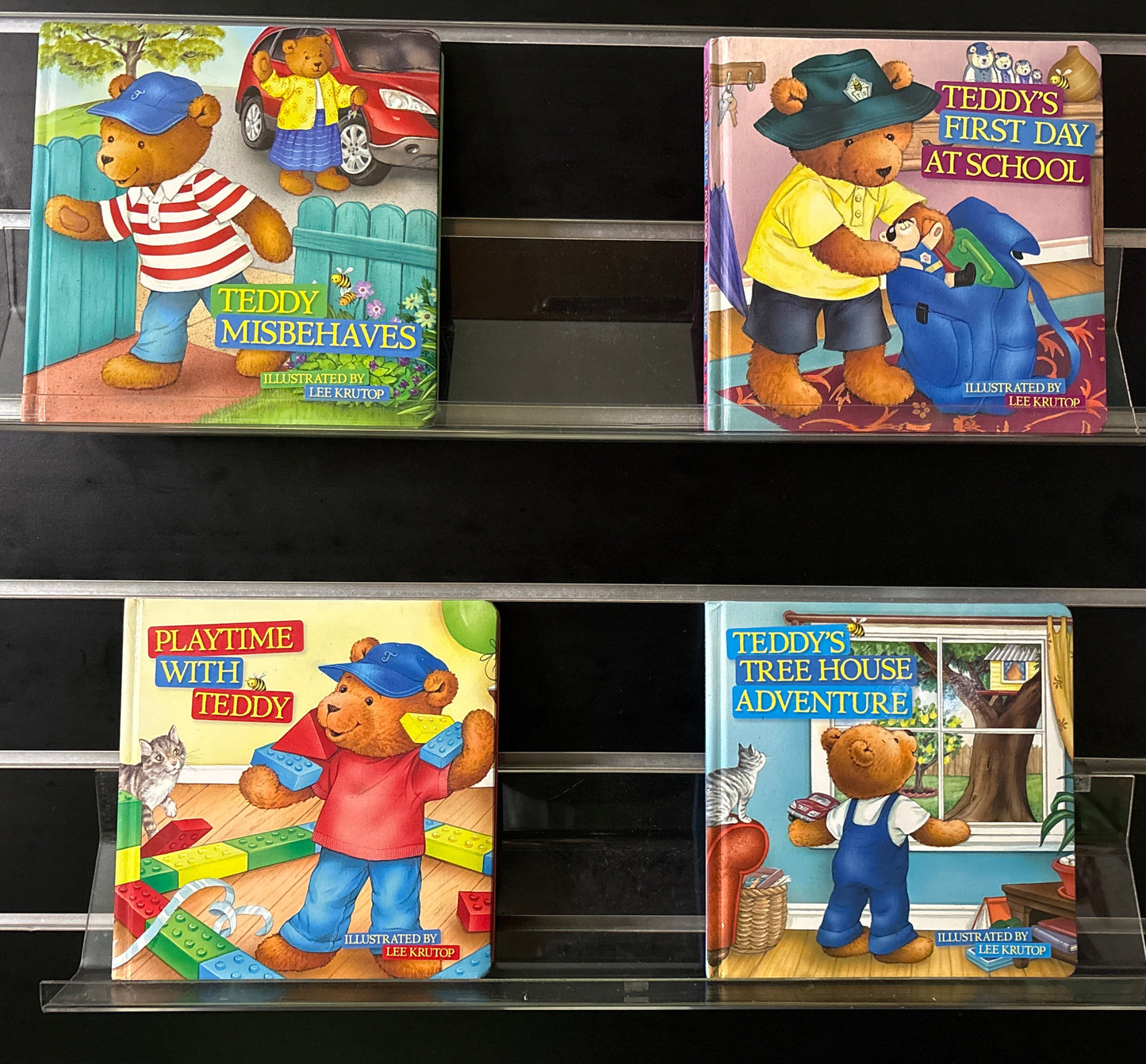 KRUTOP, Lee 'Teddy' Series Assorted Titles Bundle of 4 (Min. good condition)