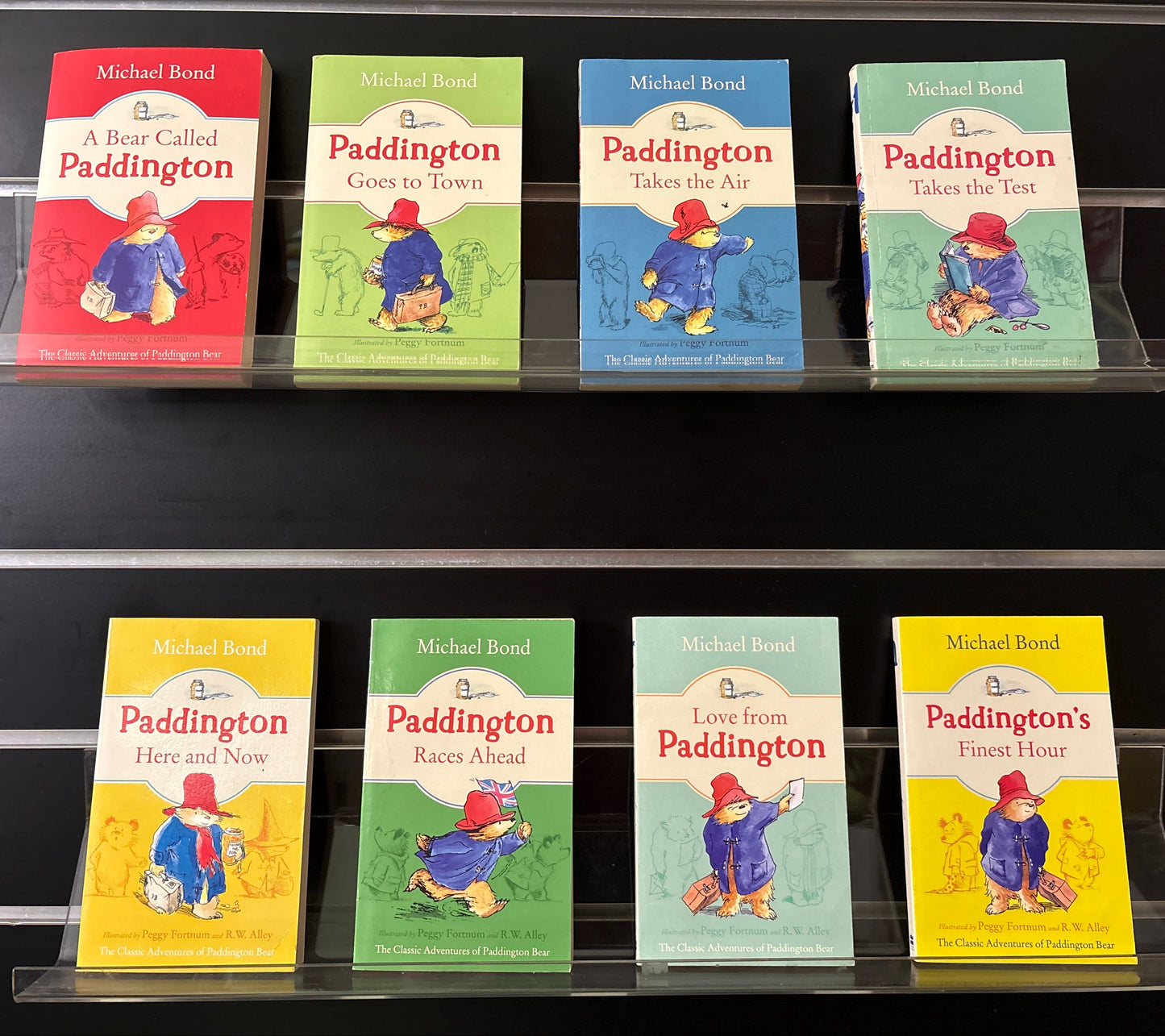 BOND, Charles 'Paddington Bear' Assorted Titles Bundle of 8 (Min. fair condition)