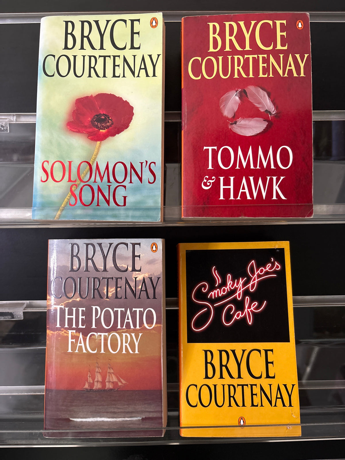 COURTENAY, Bryce Assorted Titles Bundle of 4 (Min. fair condition)