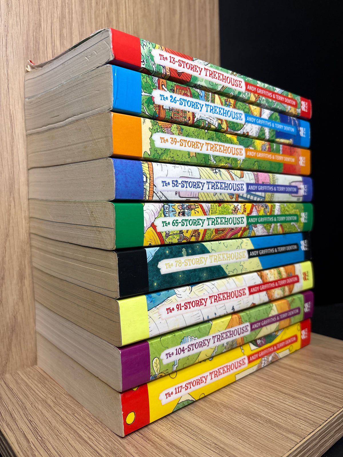 GRIFFITHS, Andy 'Treehouse' Series Books #1-9  Bundle of 9 (Min. good condition)