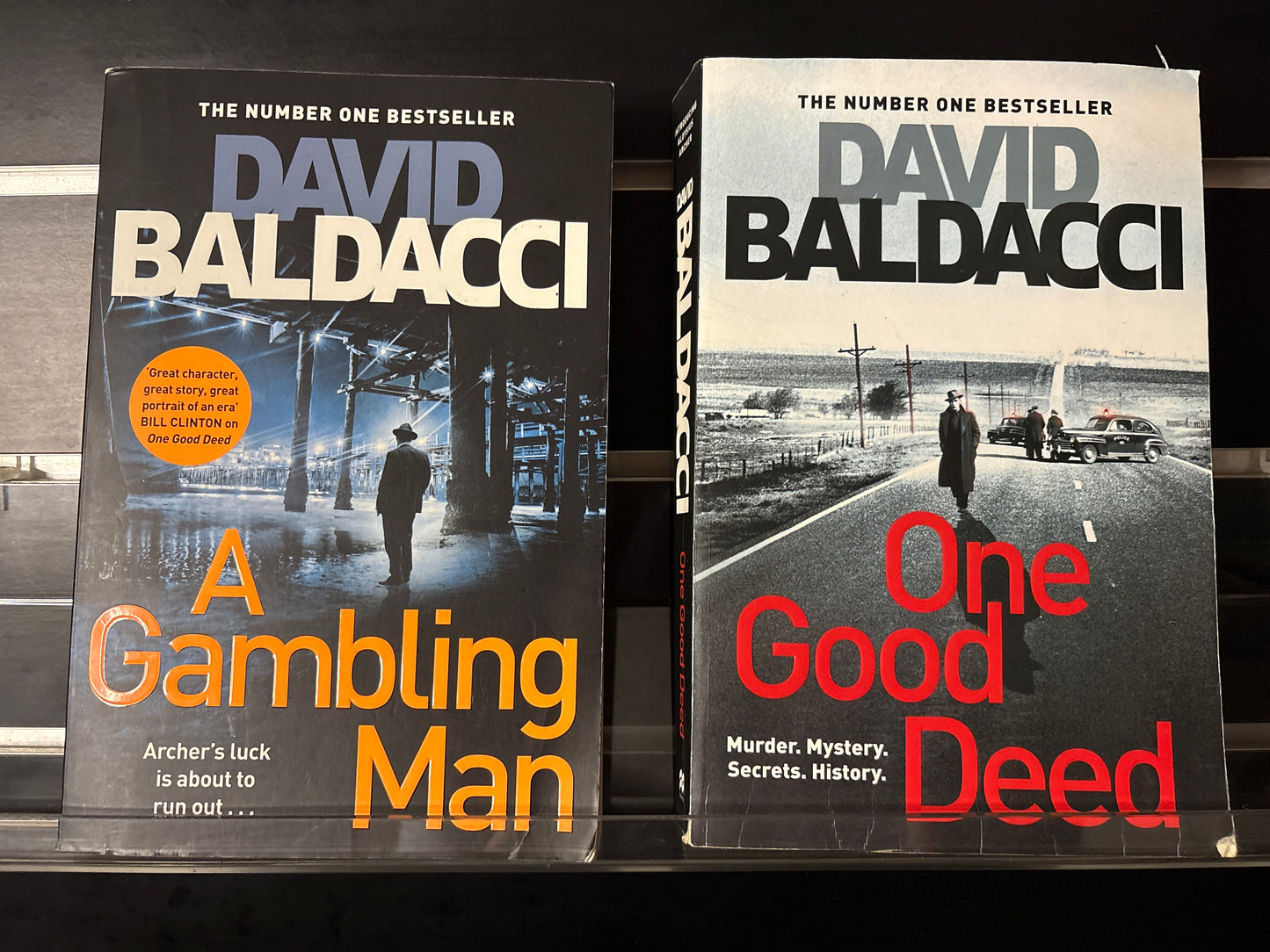 BALDACCI, David 'Aloysius Archer' Complete Series Bundle of 2 (Min. good condition)