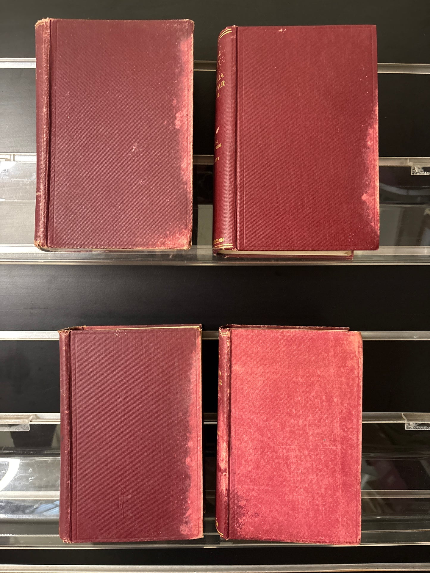OFFICIAL HISTORY OF AUSTRALIA IN THE WAR 1914-1918 #IX-XII Bundle of 4 (Min. fair condition)