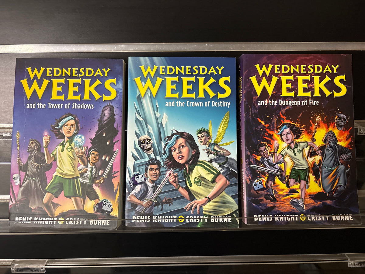 KNIGHT + BURNE 'Wednesday Weeks' Series #1-3 Bundle of 3 (Min. very good condition)