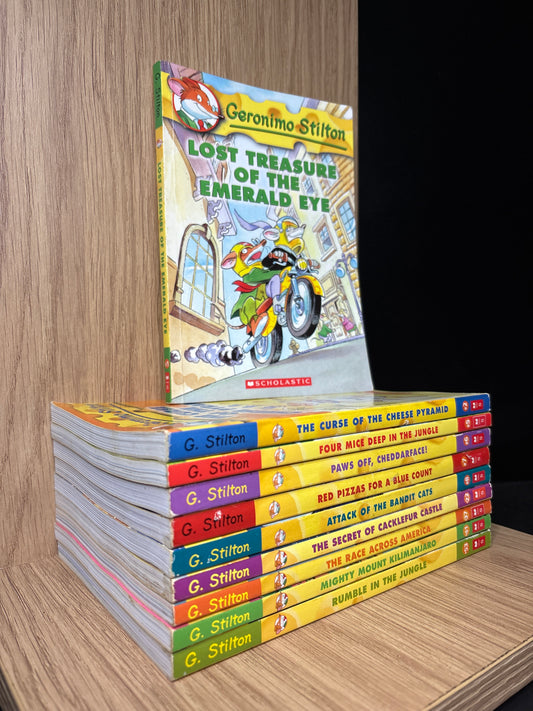 GERONIMO STILTON Assorted Standalone Titles Bundle of 10 (Min. fair condition)